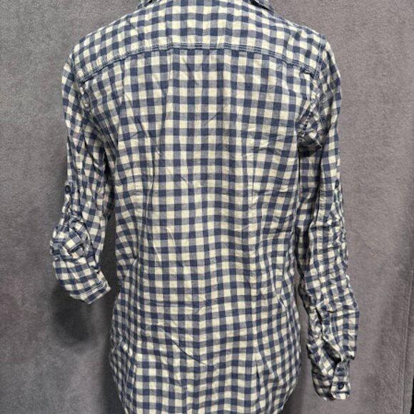 L.L. Bean Sample Size Plaid Button Down - Picture 2 of 2